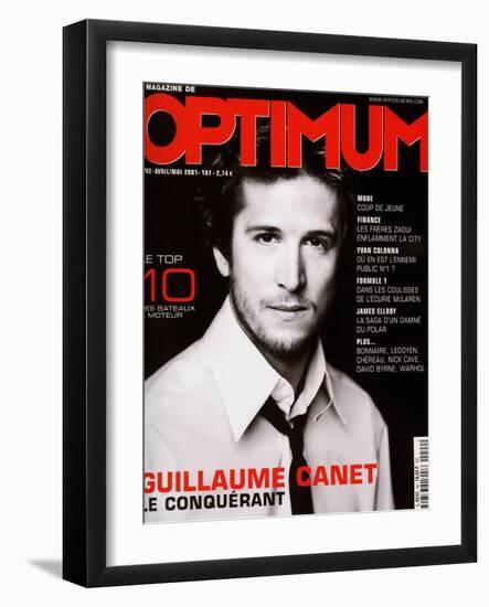 L'Optimum, April-May 2001 - Guillaume Caret-Marcel Hartmann-Framed Art Print