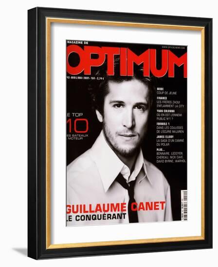 L'Optimum, April-May 2001 - Guillaume Caret-Marcel Hartmann-Framed Art Print