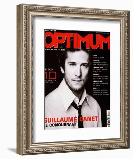 L'Optimum, April-May 2001 - Guillaume Caret-Marcel Hartmann-Framed Premium Giclee Print
