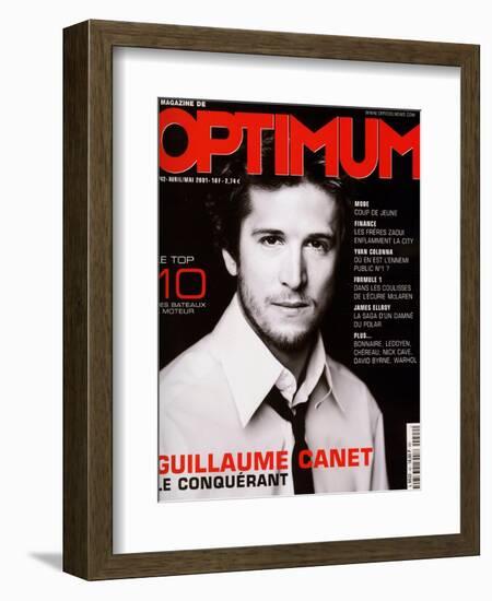 L'Optimum, April-May 2001 - Guillaume Caret-Marcel Hartmann-Framed Premium Giclee Print