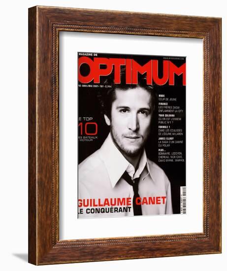 L'Optimum, April-May 2001 - Guillaume Caret-Marcel Hartmann-Framed Premium Giclee Print