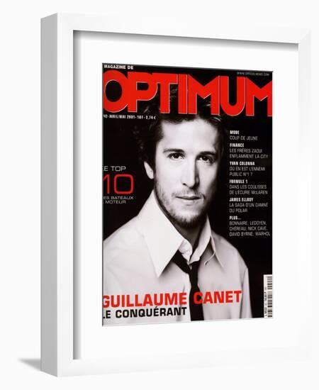 L'Optimum, April-May 2001 - Guillaume Caret-Marcel Hartmann-Framed Premium Giclee Print