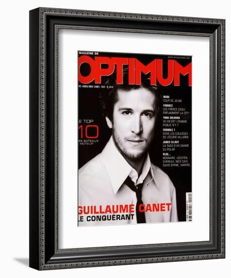 L'Optimum, April-May 2001 - Guillaume Caret-Marcel Hartmann-Framed Premium Giclee Print