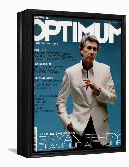 L'Optimum, April-May 2002 - Bryan Ferry Est Habillé en Gucci, Montre Polex-Benoit Peverelli-Framed Stretched Canvas