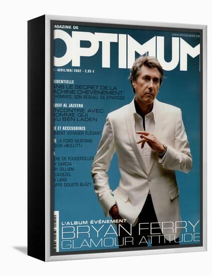 L'Optimum, April-May 2002 - Bryan Ferry Est Habillé en Gucci, Montre Polex-Benoit Peverelli-Framed Stretched Canvas