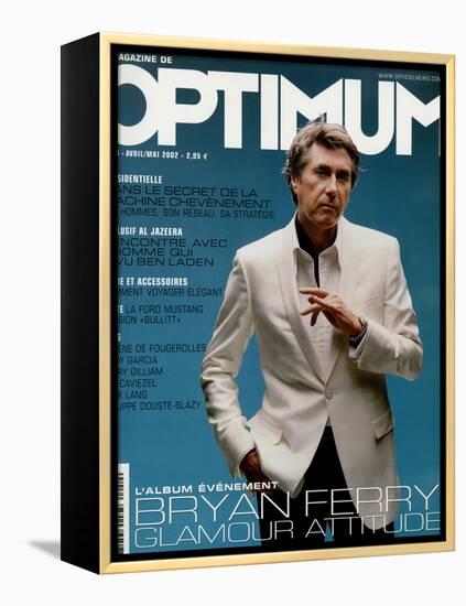 L'Optimum, April-May 2002 - Bryan Ferry Est Habillé en Gucci, Montre Polex-Benoit Peverelli-Framed Stretched Canvas