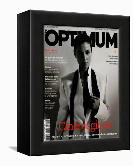 L'Optimum, April-May 2004 - Monica Bellucci-Jan Welters-Framed Stretched Canvas