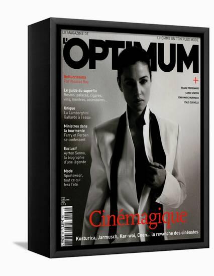 L'Optimum, April-May 2004 - Monica Bellucci-Jan Welters-Framed Stretched Canvas