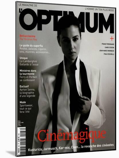 L'Optimum, April-May 2004 - Monica Bellucci-Jan Welters-Mounted Art Print