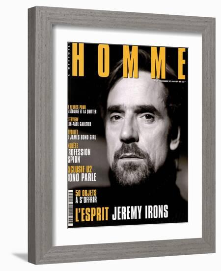 L'Optimum, December 1997-January 1998 - Jeremy Irons-Karl Dickenson-Framed Art Print