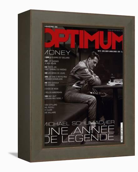 L'Optimum, December 2001-January 2002 - Michael Schumacher-Peter Marlow-Framed Stretched Canvas