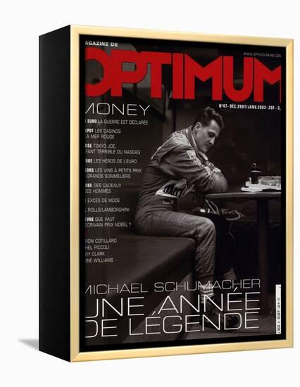 L'Optimum, December 2001-January 2002 - Michael Schumacher-Peter Marlow-Framed Stretched Canvas