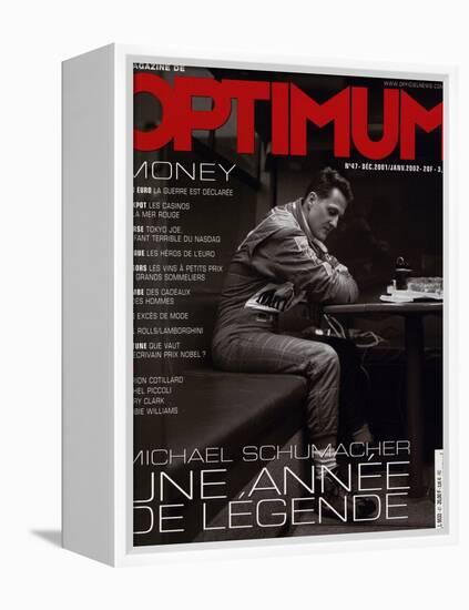 L'Optimum, December 2001-January 2002 - Michael Schumacher-Peter Marlow-Framed Stretched Canvas