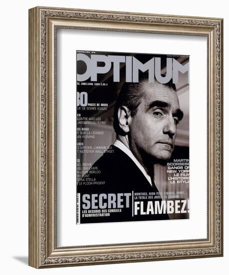 L'Optimum, December 2002-January 2003 - Martin Scorsese-John Stoddart-Framed Premium Giclee Print