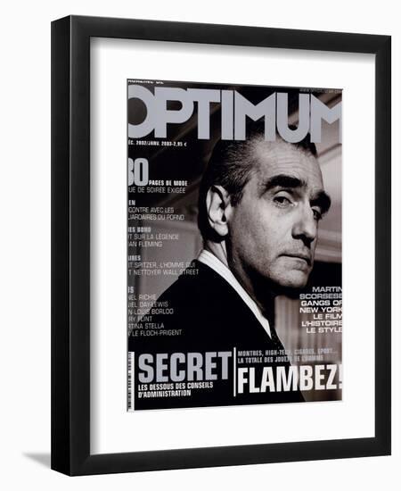 L'Optimum, December 2002-January 2003 - Martin Scorsese-John Stoddart-Framed Premium Giclee Print