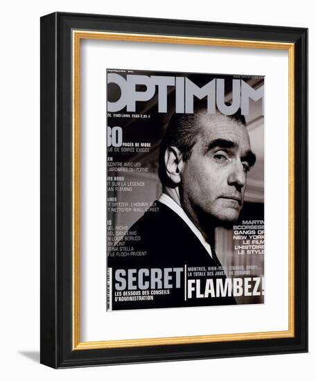 L'Optimum, December 2002-January 2003 - Martin Scorsese-John Stoddart-Framed Premium Giclee Print