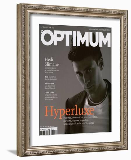 L'Optimum, December 2004-January 2005 - Hedi Slimane-Y.R.-Framed Art Print