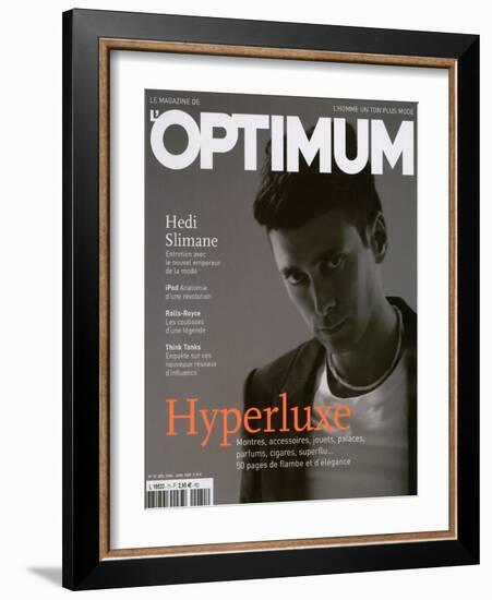 L'Optimum, December 2004-January 2005 - Hedi Slimane-Y.R.-Framed Art Print