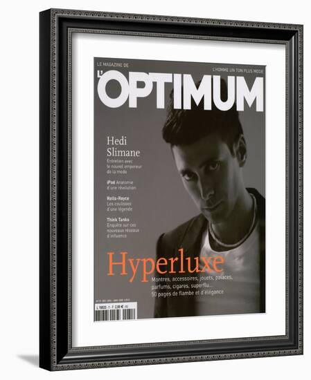 L'Optimum, December 2004-January 2005 - Hedi Slimane-Y.R.-Framed Art Print