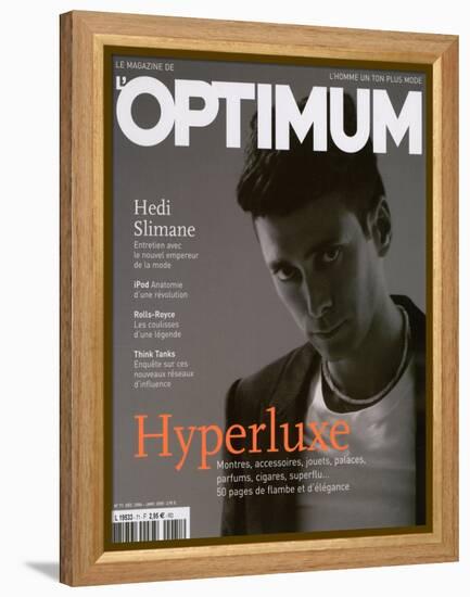 L'Optimum, December 2004-January 2005 - Hedi Slimane-Y.R.-Framed Stretched Canvas