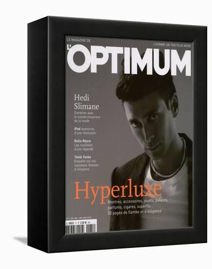 L'Optimum, December 2004-January 2005 - Hedi Slimane-Y.R.-Framed Stretched Canvas