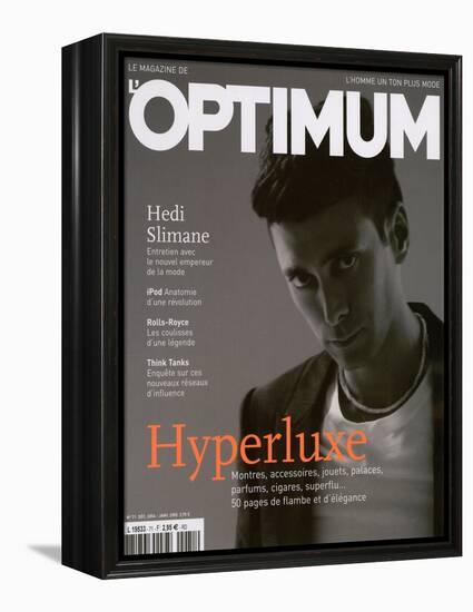 L'Optimum, December 2004-January 2005 - Hedi Slimane-Y.R.-Framed Stretched Canvas