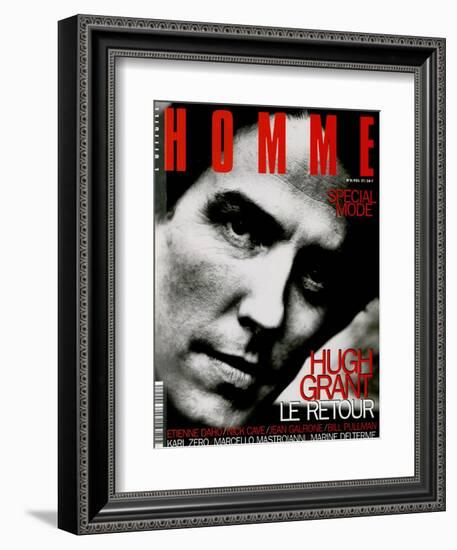 L'Optimum, February 1997 - Hugh Grant-Marcel Hartmann-Framed Premium Giclee Print