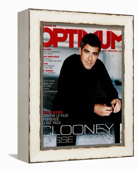 L'Optimum, February 2002 - George Clooney-Mark Seliger-Framed Stretched Canvas