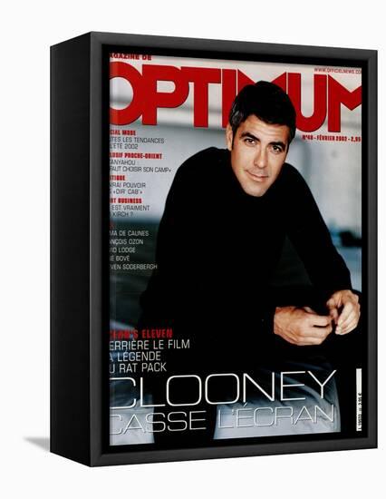 L'Optimum, February 2002 - George Clooney-Mark Seliger-Framed Stretched Canvas