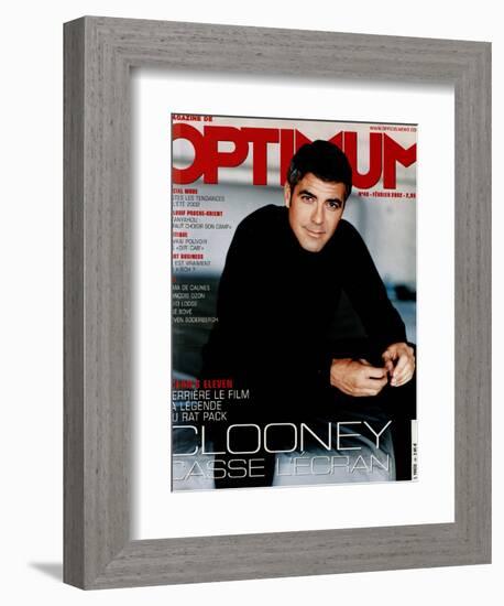 L'Optimum, February 2002 - George Clooney-Mark Seliger-Framed Premium Giclee Print