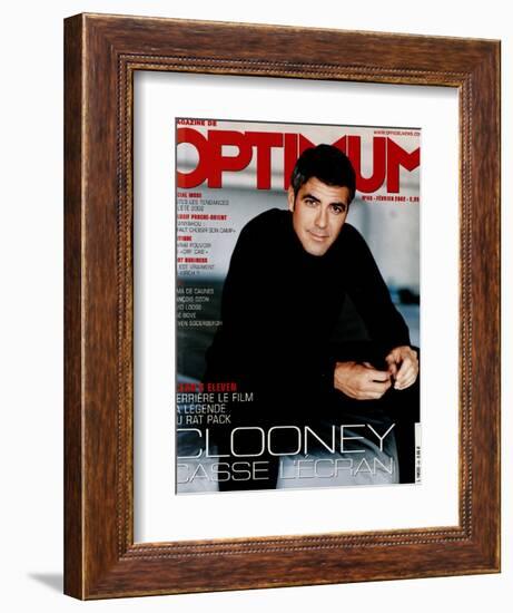 L'Optimum, February 2002 - George Clooney-Mark Seliger-Framed Premium Giclee Print