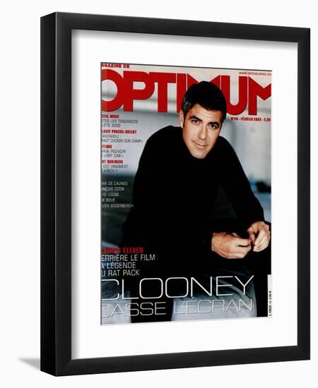 L'Optimum, February 2002 - George Clooney-Mark Seliger-Framed Premium Giclee Print