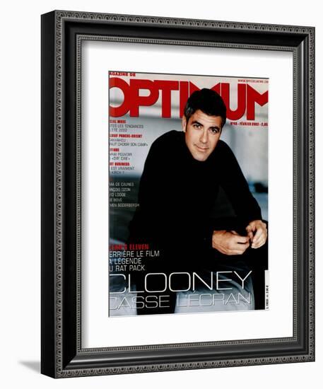 L'Optimum, February 2002 - George Clooney-Mark Seliger-Framed Premium Giclee Print