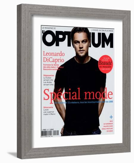 L'Optimum, February 2005 - Leonardo Dicaprio-Tom Munro-Framed Art Print
