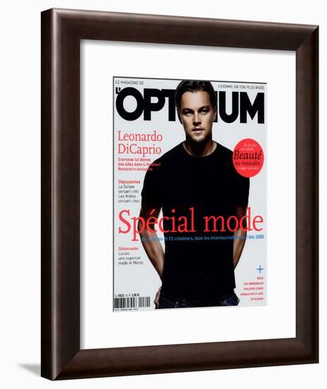 L'Optimum, February 2005 - Leonardo Dicaprio-Tom Munro-Framed Art Print