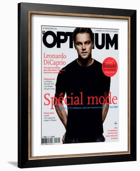 L'Optimum, February 2005 - Leonardo Dicaprio-Tom Munro-Framed Art Print