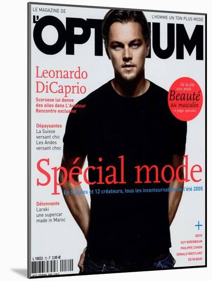 L'Optimum, February 2005 - Leonardo Dicaprio-Tom Munro-Mounted Art Print