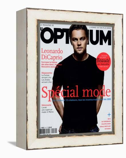 L'Optimum, February 2005 - Leonardo Dicaprio-Tom Munro-Framed Stretched Canvas