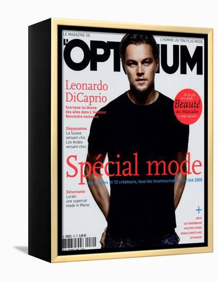 L'Optimum, February 2005 - Leonardo Dicaprio-Tom Munro-Framed Stretched Canvas
