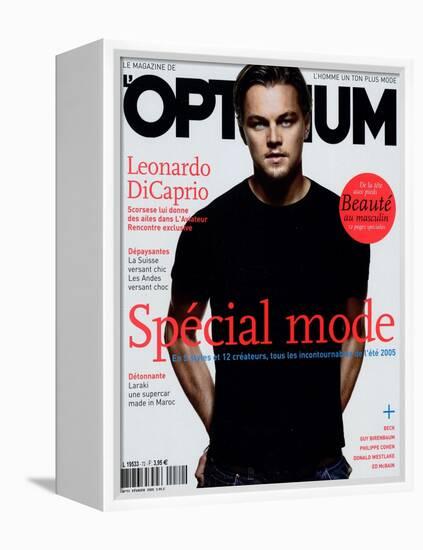 L'Optimum, February 2005 - Leonardo Dicaprio-Tom Munro-Framed Stretched Canvas