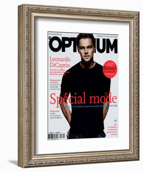 L'Optimum, February 2005 - Leonardo Dicaprio-Tom Munro-Framed Premium Giclee Print