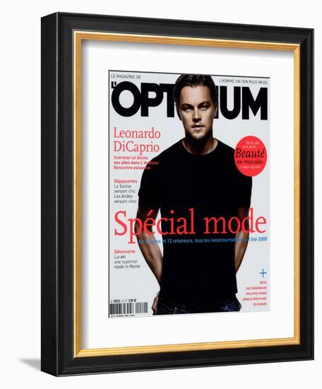 L'Optimum, February 2005 - Leonardo Dicaprio-Tom Munro-Framed Premium Giclee Print