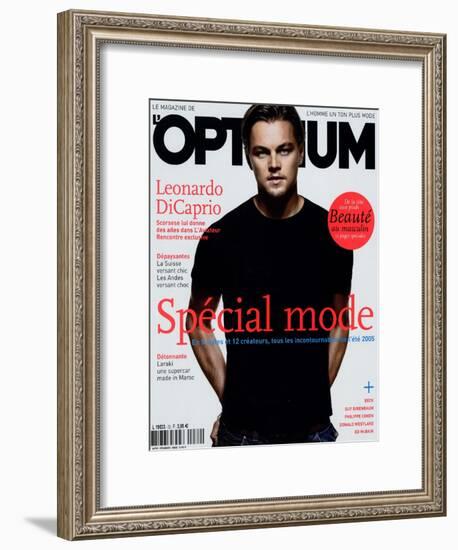 L'Optimum, February 2005 - Leonardo Dicaprio-Tom Munro-Framed Premium Giclee Print