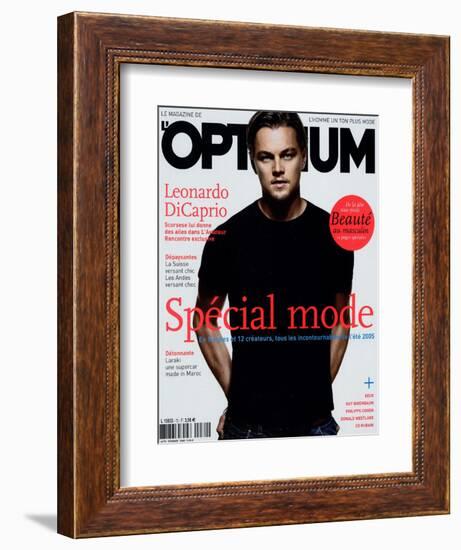 L'Optimum, February 2005 - Leonardo Dicaprio-Tom Munro-Framed Art Print