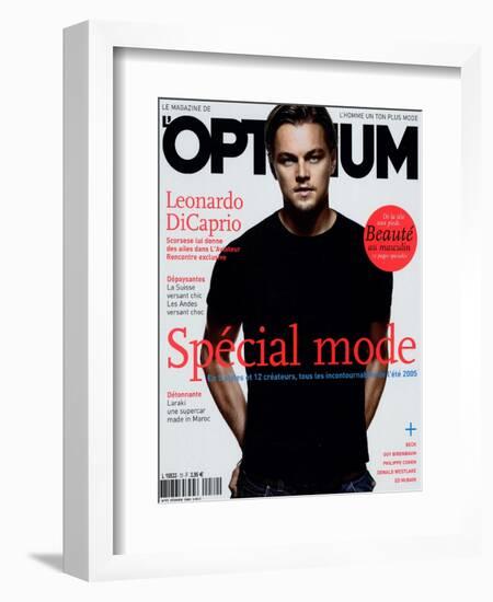 L'Optimum, February 2005 - Leonardo Dicaprio-Tom Munro-Framed Art Print