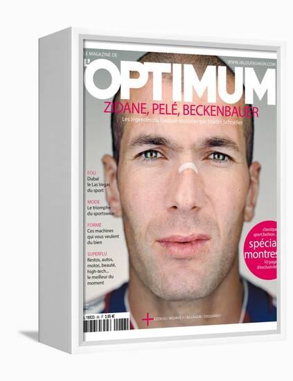 L'Optimum, June 2006 - Zinédine Zidane-Martin Schoeller-Framed Stretched Canvas