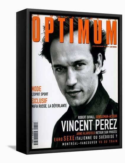 L'Optimum, June-July 1998 - Vincent Perez-Marcel Hartmann-Framed Stretched Canvas