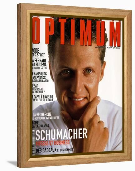 L'Optimum, June-July 1999 - Michael Schumacher-Bernard Asset-Framed Stretched Canvas