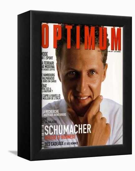 L'Optimum, June-July 1999 - Michael Schumacher-Bernard Asset-Framed Stretched Canvas