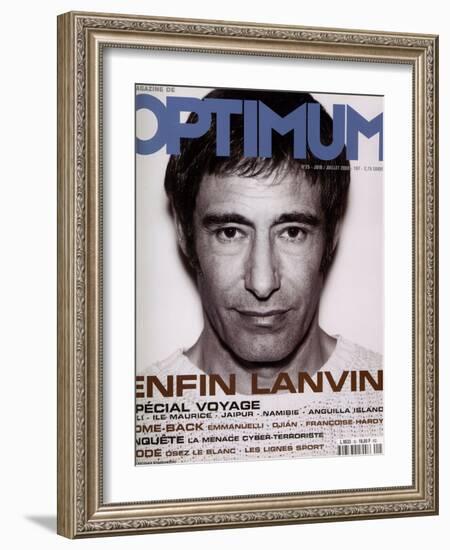 L'Optimum, June-July 2000 - Gérard Lanvin-Nicolas Hidiroglou-Framed Art Print